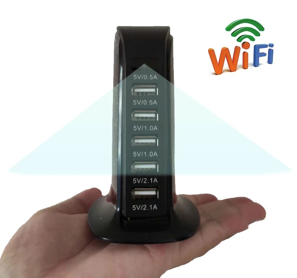 Full Hd Usb Şarj Standı Wifi Kamera